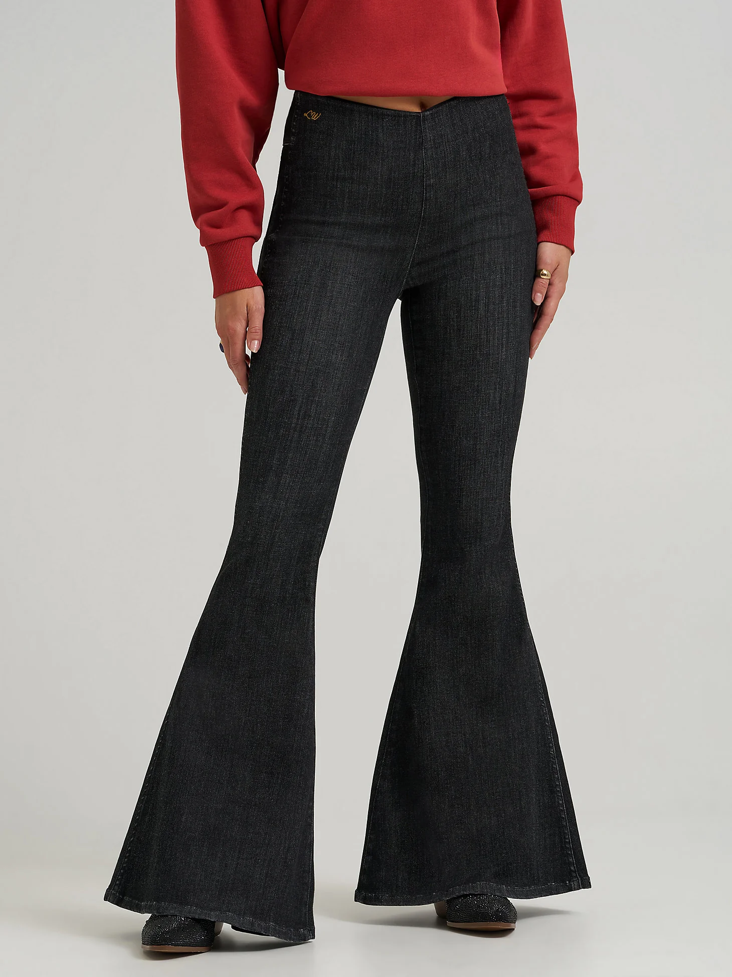 Wrangler Lainey Wilson Pull On Bell Black - Image 3