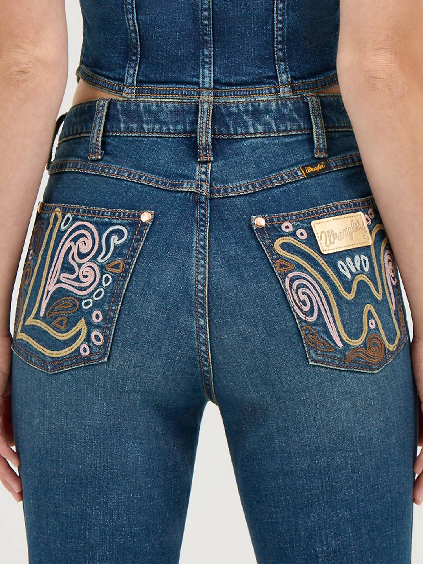 Wrangler Lainey Wilson Wildflower Bell Bottoms - Image 3