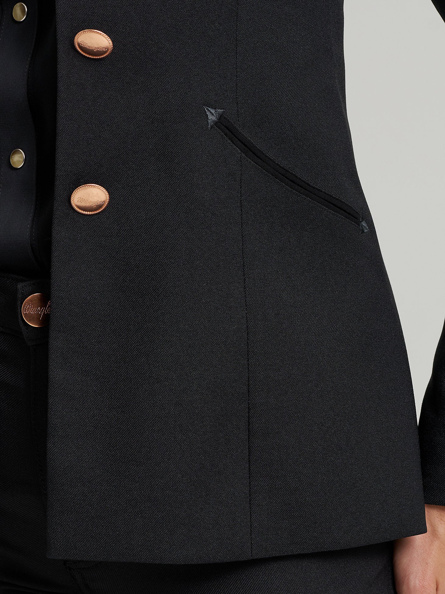 Wrangler Lainey Wrancher Blazer Black - Image 7