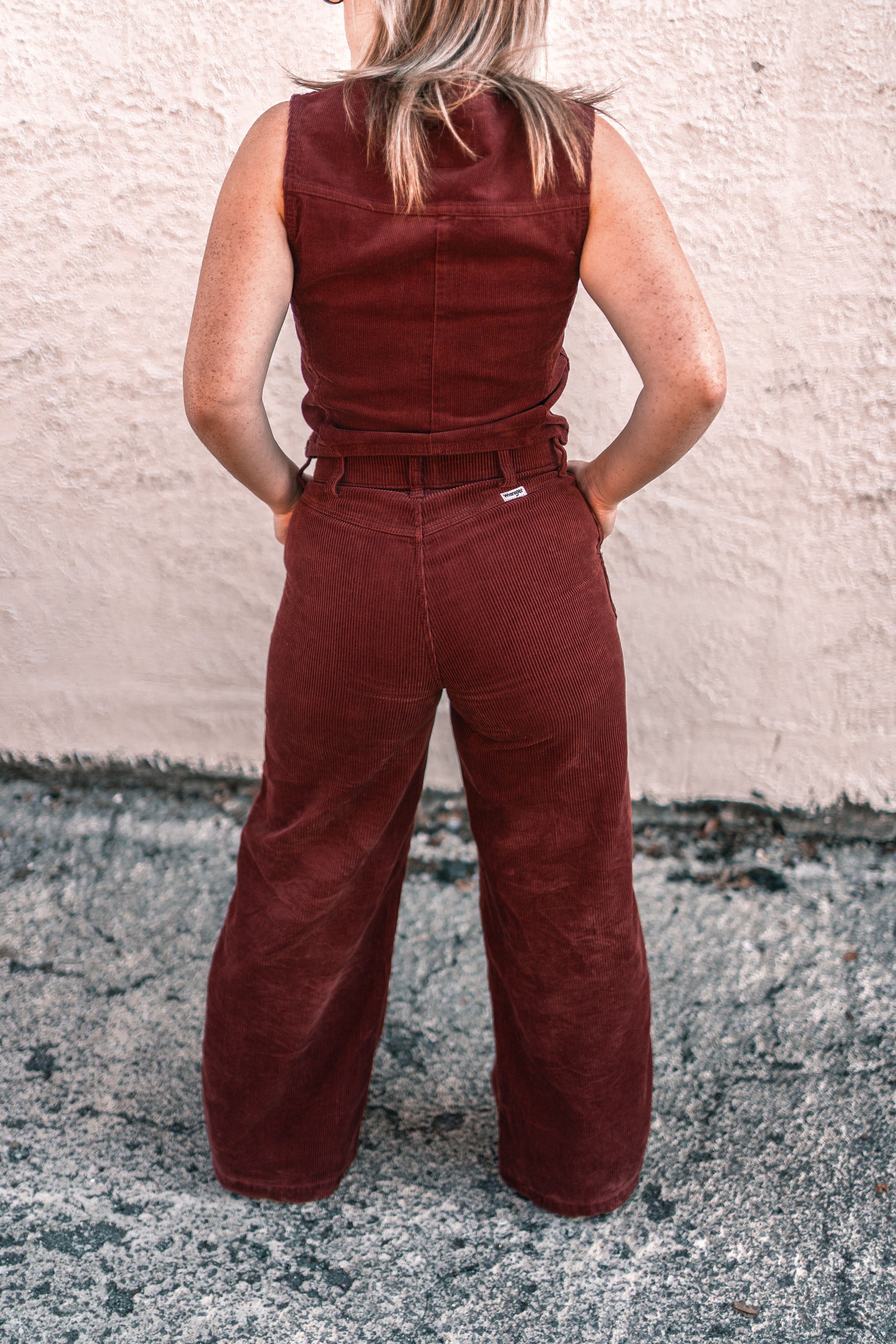 Sale ✨ Wrangler Punchy Corduroy Wide Leg Trouser - Image 4