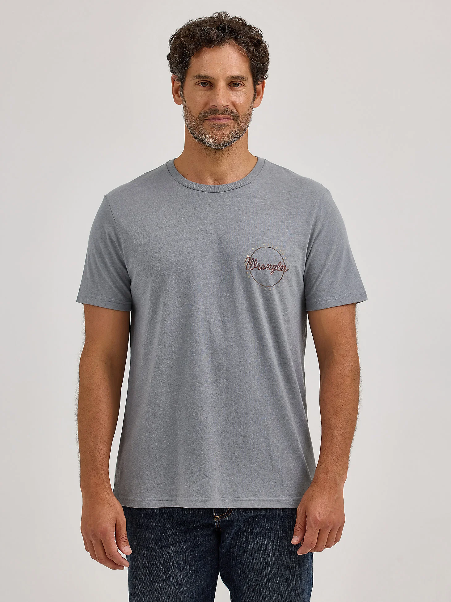 Wrangler Lasso & Stars Men's Tee - Image 2