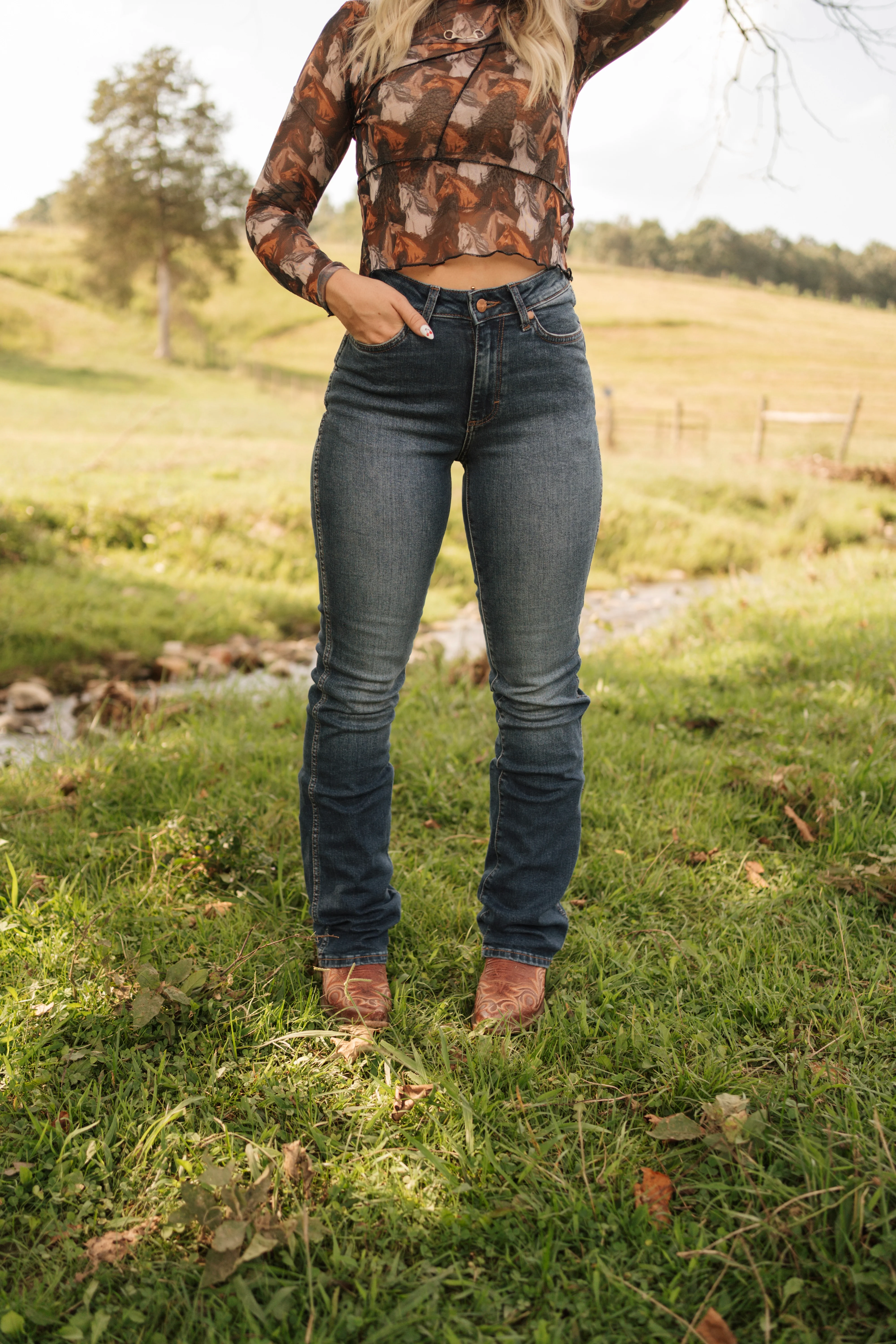 Wrangler Lasso Stitches Bootcut - Image 3