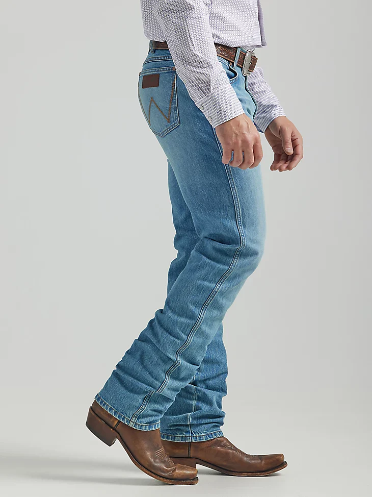 Wrangler Lightwash Men's Slim Straight - Image 2