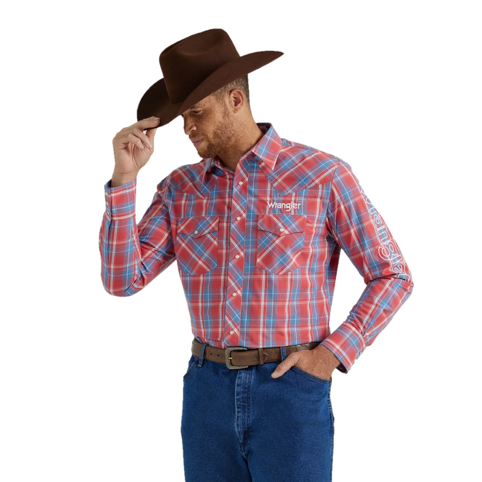 Final Sale ✨ Wrangler Logo Rojo