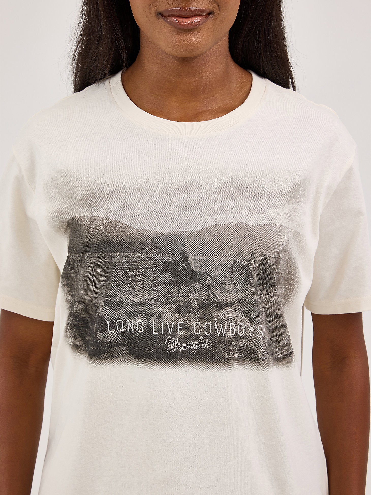 Wrangler Long Live Girlfriend Tee - Image 2