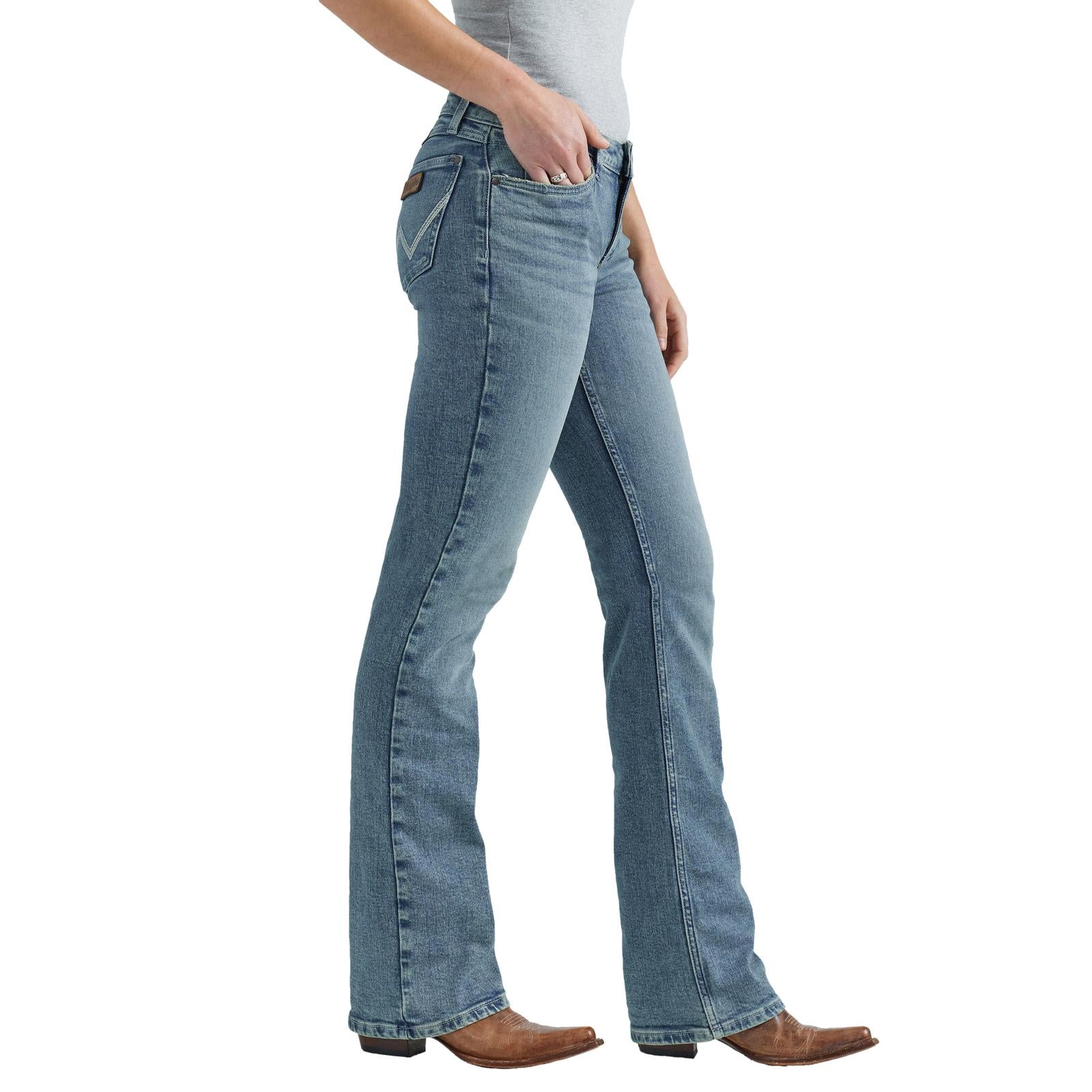 Final Sale ✨ Wrangler Maria Mid Rise Bootcut - Image 5