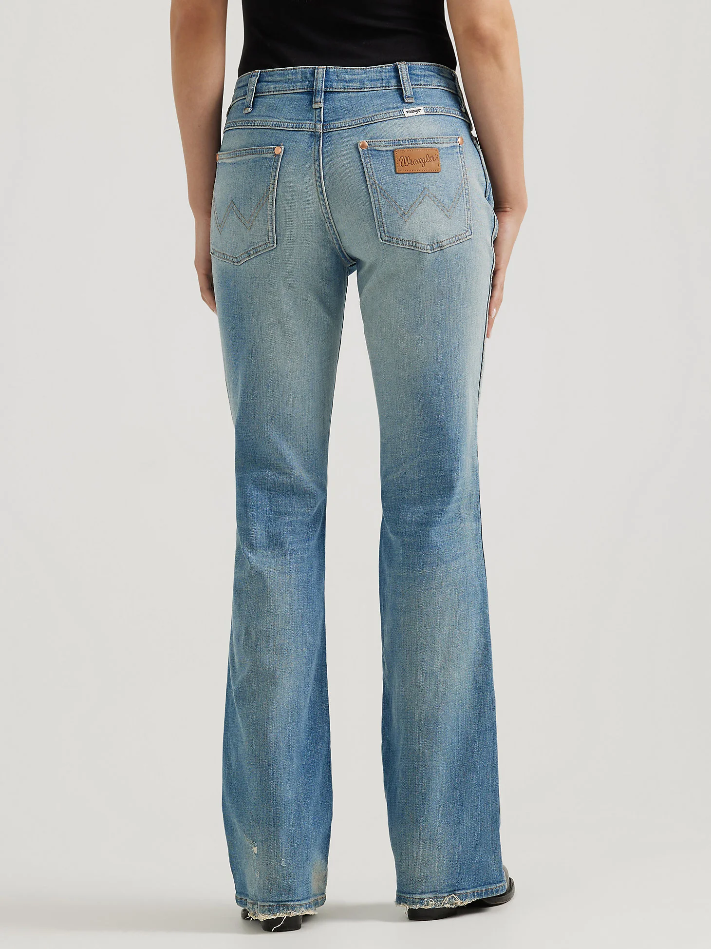 Final Sale ✨ Wrangler Megan Distressed Bootcut Women's Jeans - Image 6
