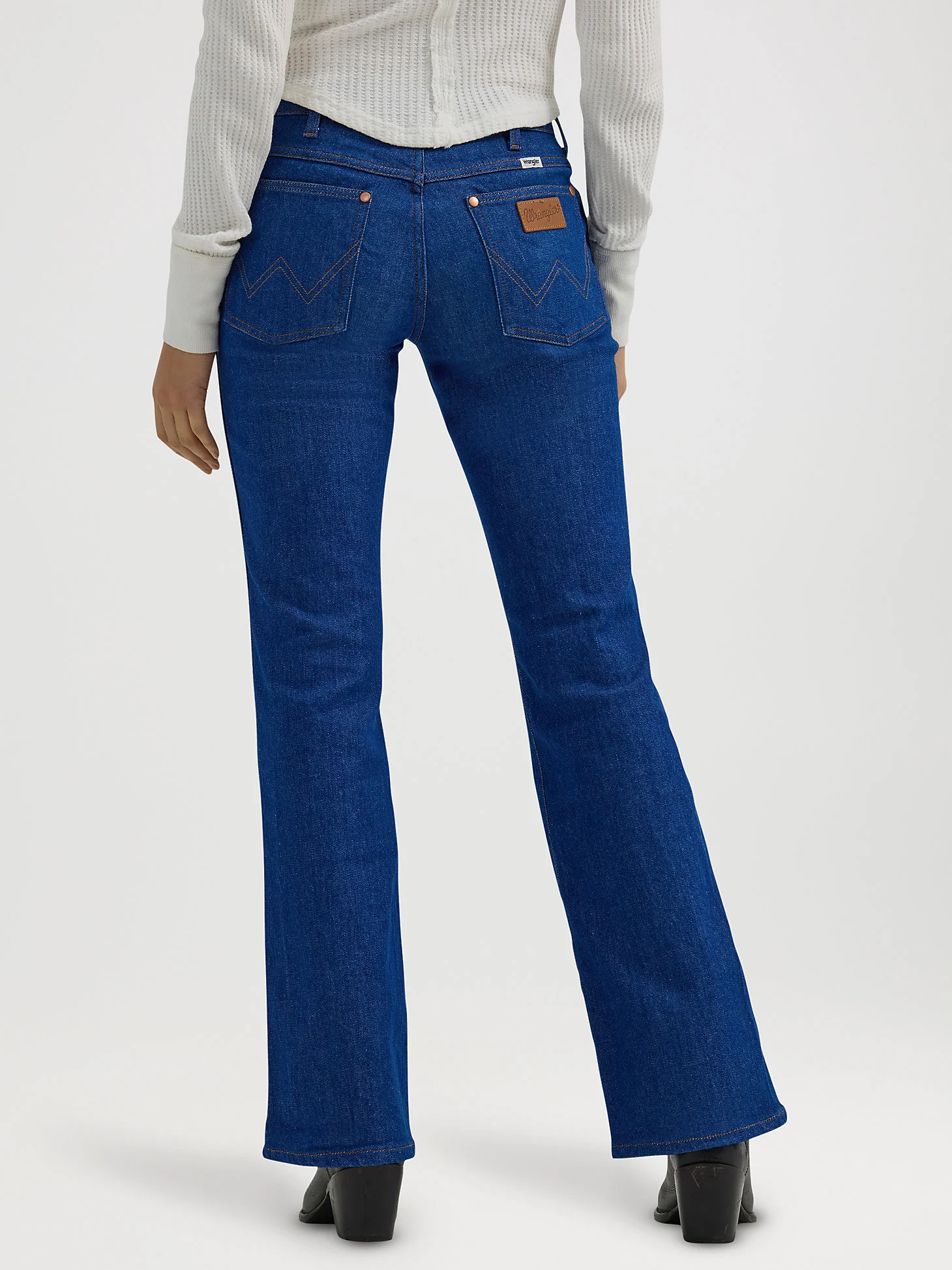 Wrangler Megan Retro Blue Bootcut - Image 6