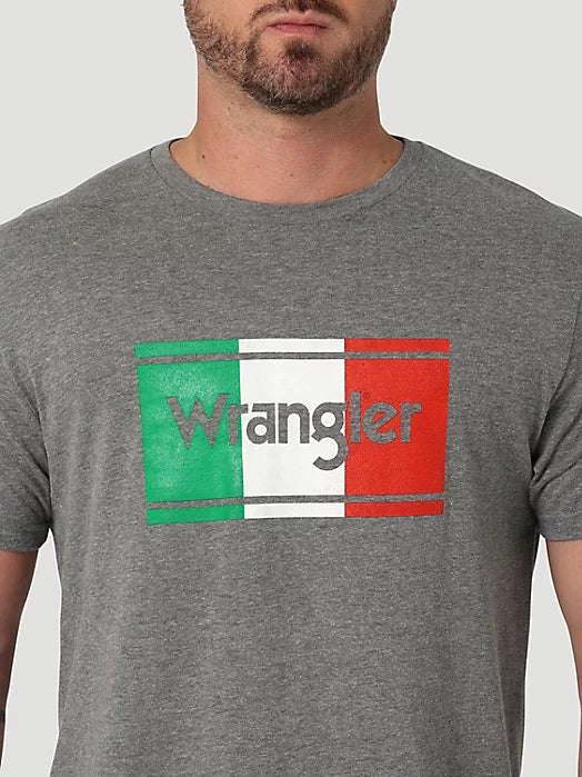Final Sale ✨ Wrangler Mexican Flag Logo T-Shirt - Image 2