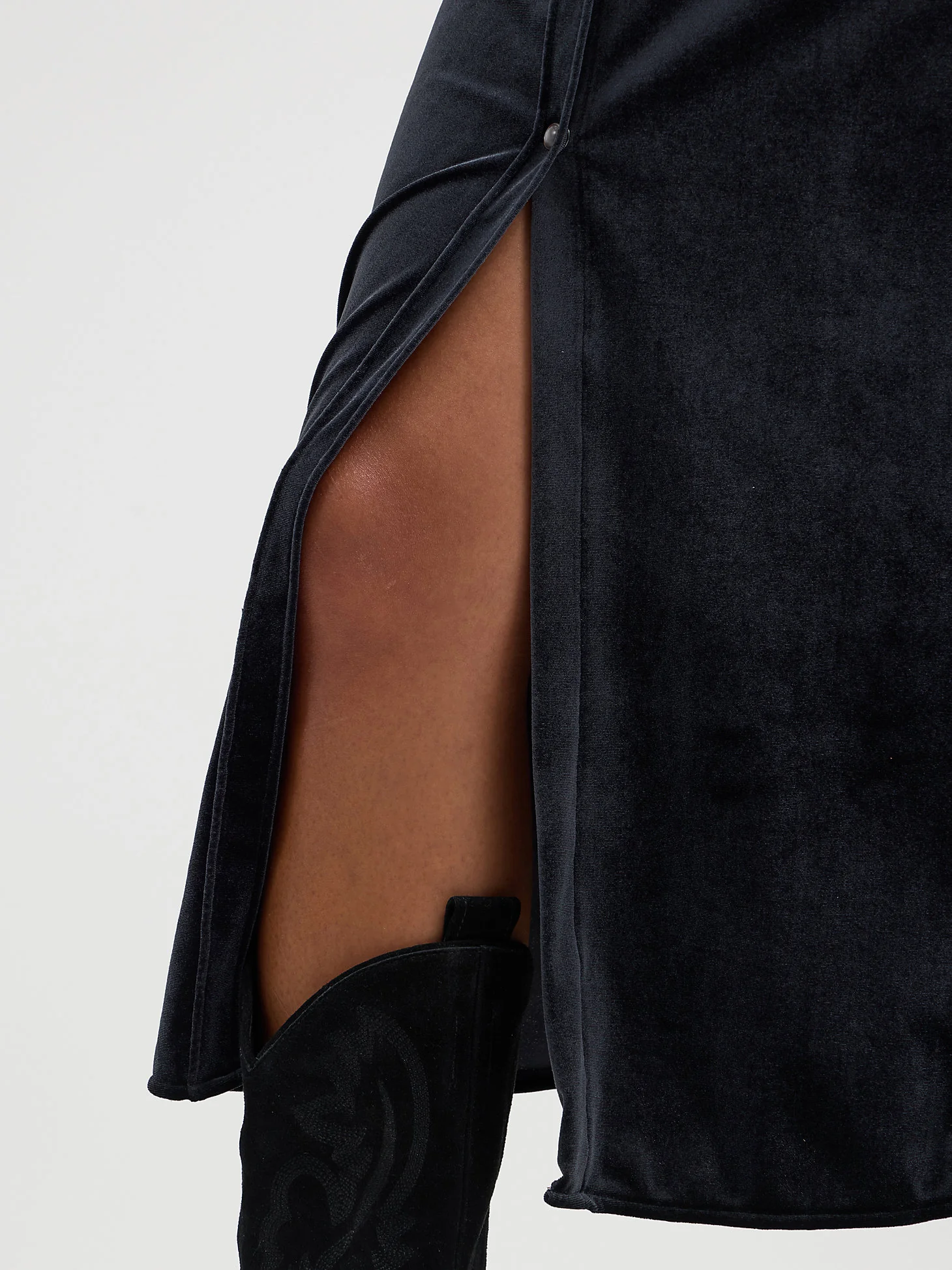 Wrangler Midnight Velvet Shirt Dress - Image 4
