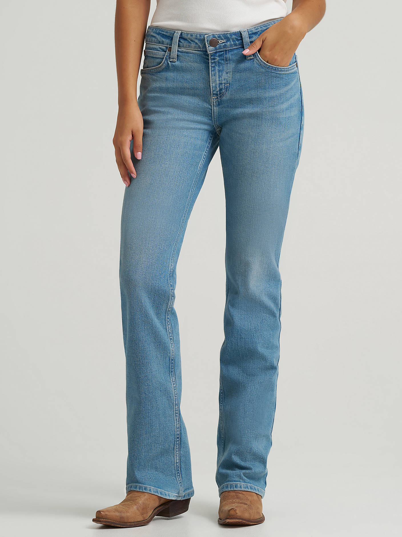 Wrangler Misty Mid Rise Bootcut - Image 3