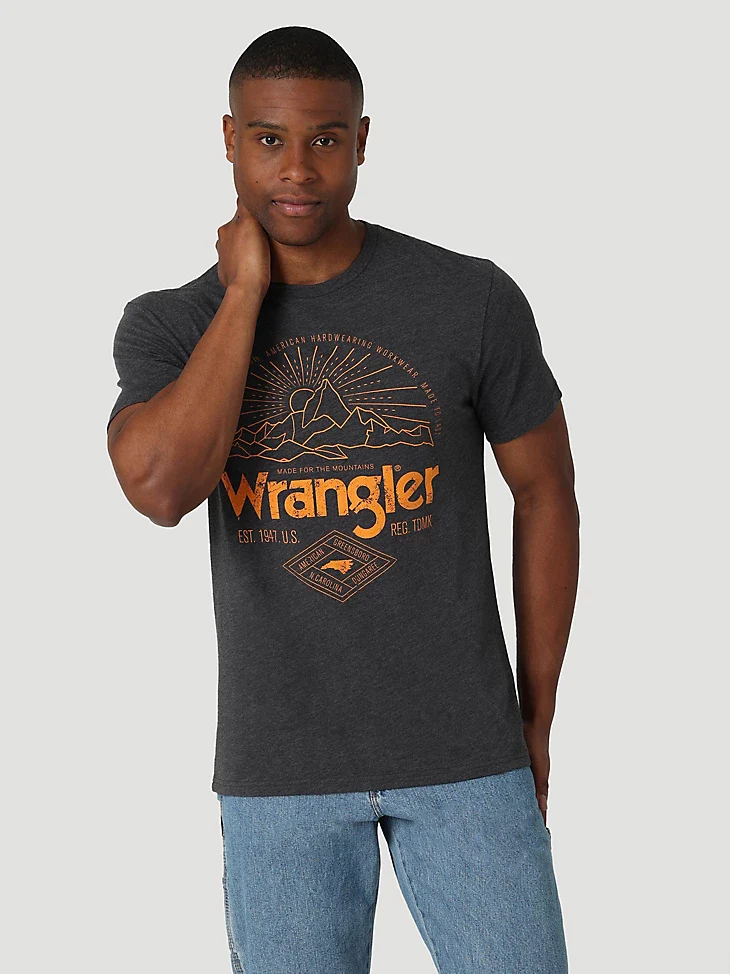 Final Sale ✨ Wrangler Mountain Men's T-Shirt - Image 2