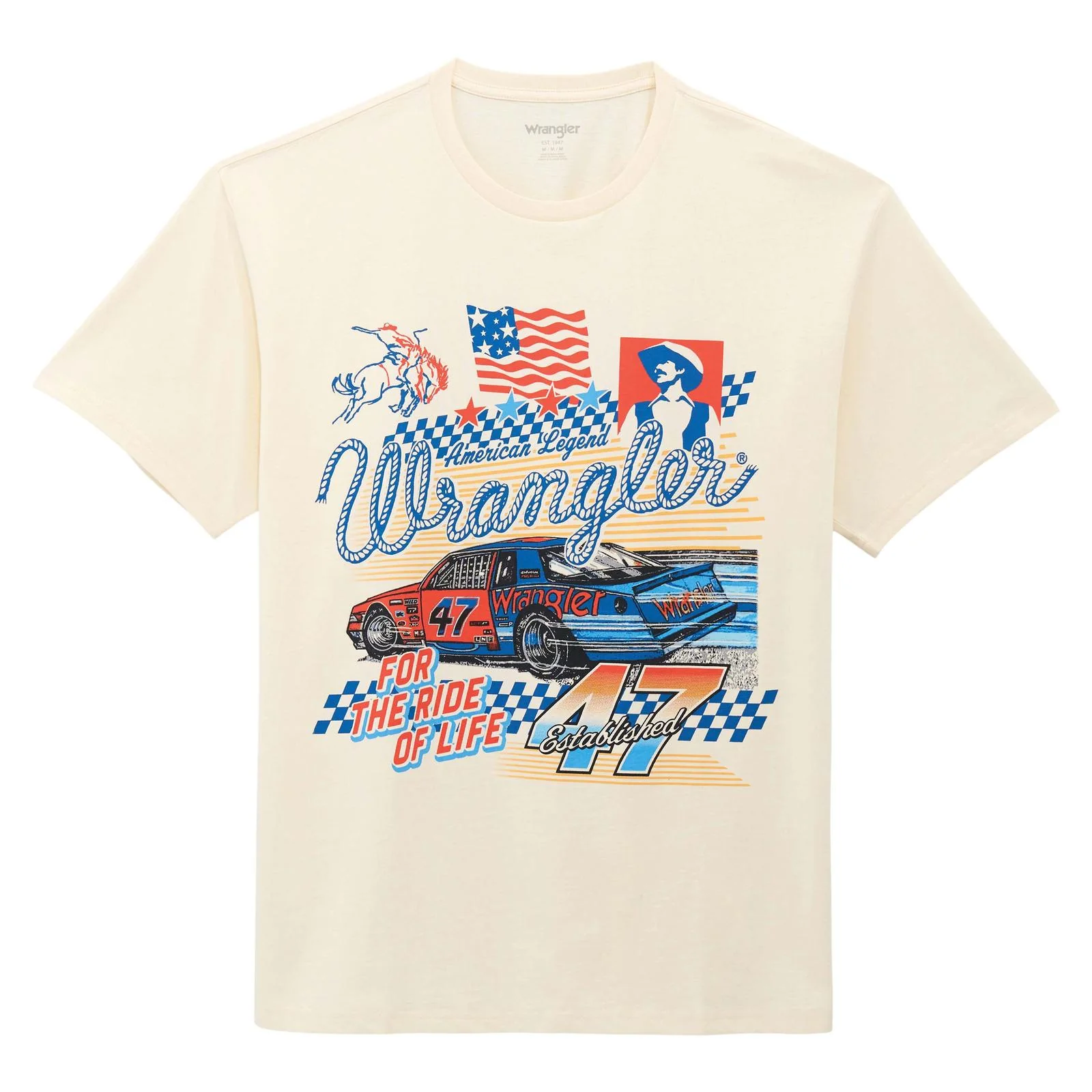 Wrangler Nascar Tribute T-Shirt - Image 2