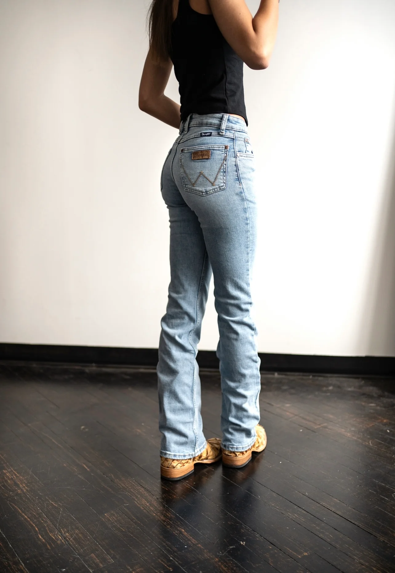 Final Sale ✨ Nellie Bootcut Women's Mid Rise Jeans - Image 5