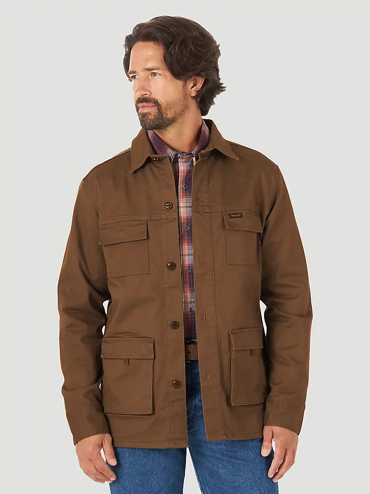 Final Sale ✨Wrangler Original Quilted Yoke Chore Jacket - Image 2