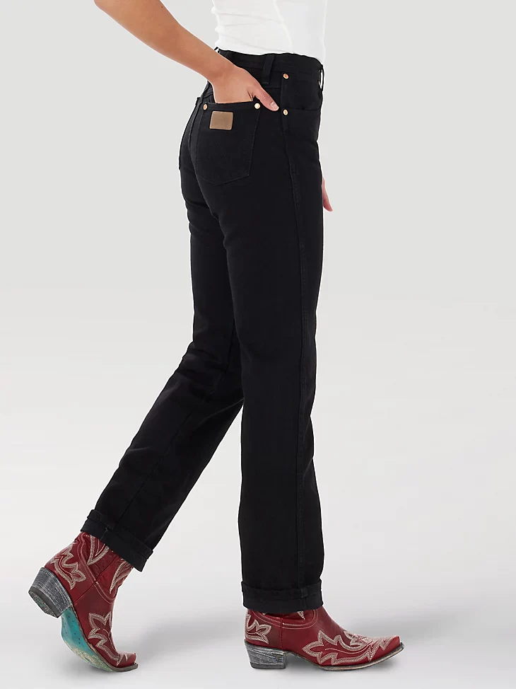 Wrangler Cowboy Cut True Black Women's Slim Fit - Image 4