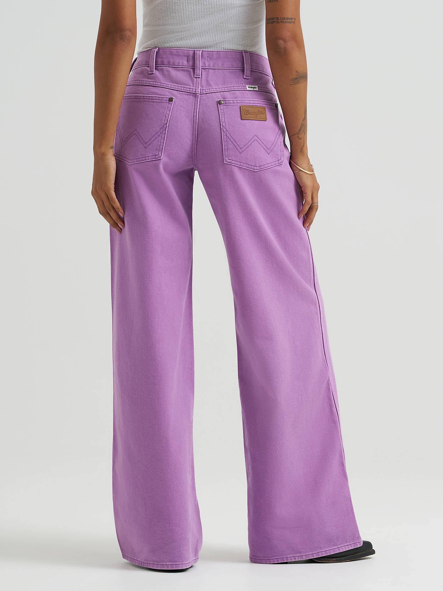 Wrangler Penelope Purple Wide Leg - Image 5