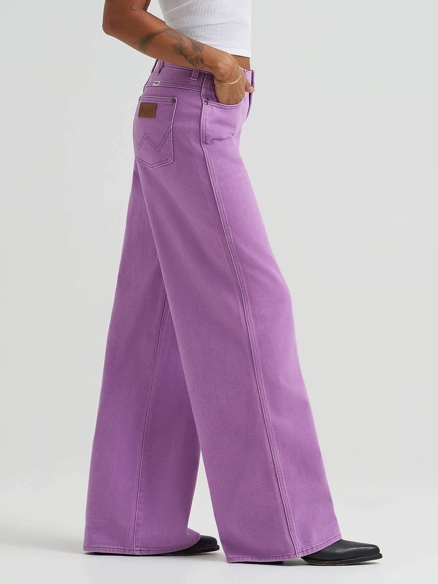 Wrangler Penelope Purple Wide Leg - Image 6