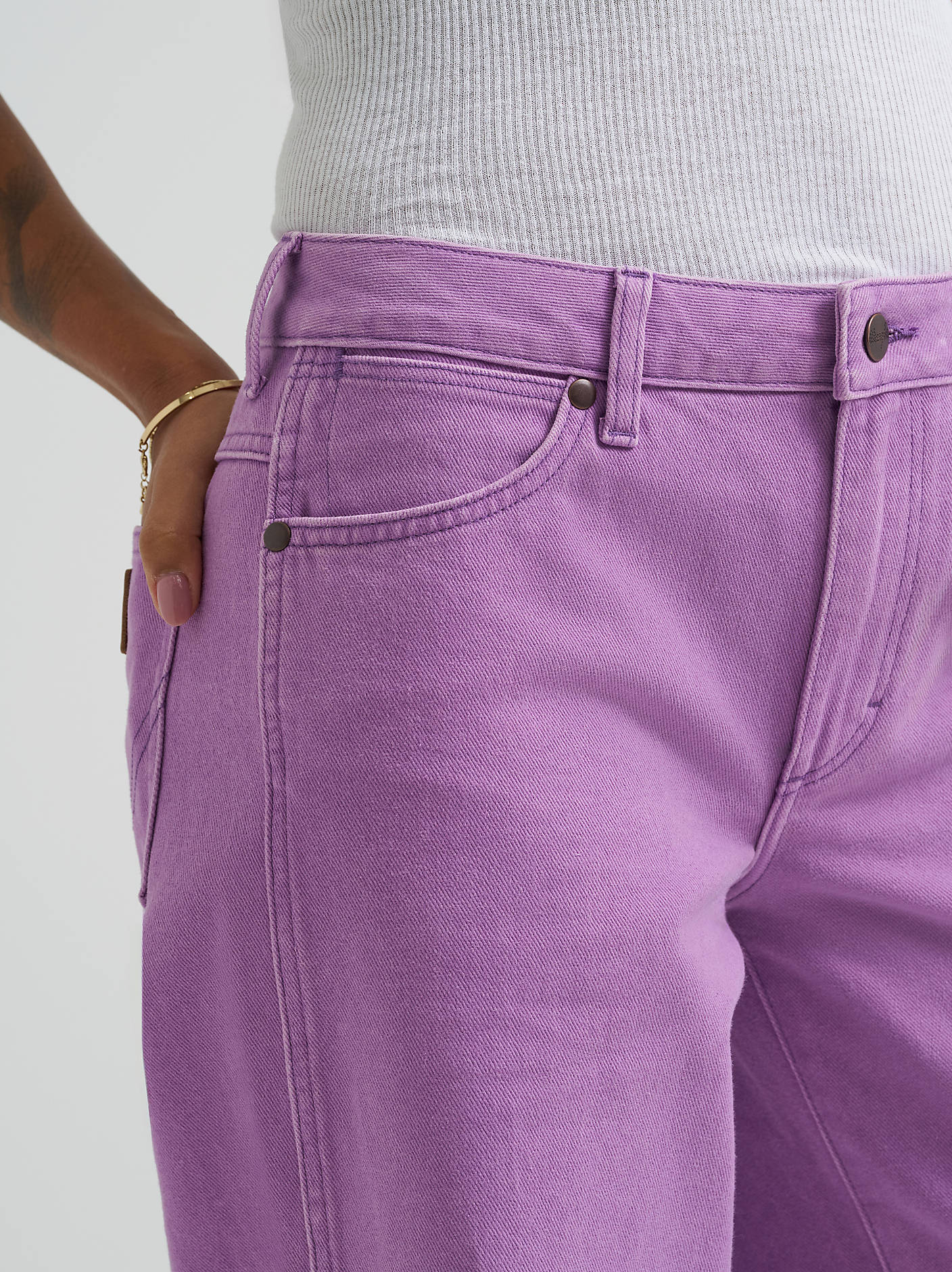 Wrangler Penelope Purple Wide Leg - Image 9