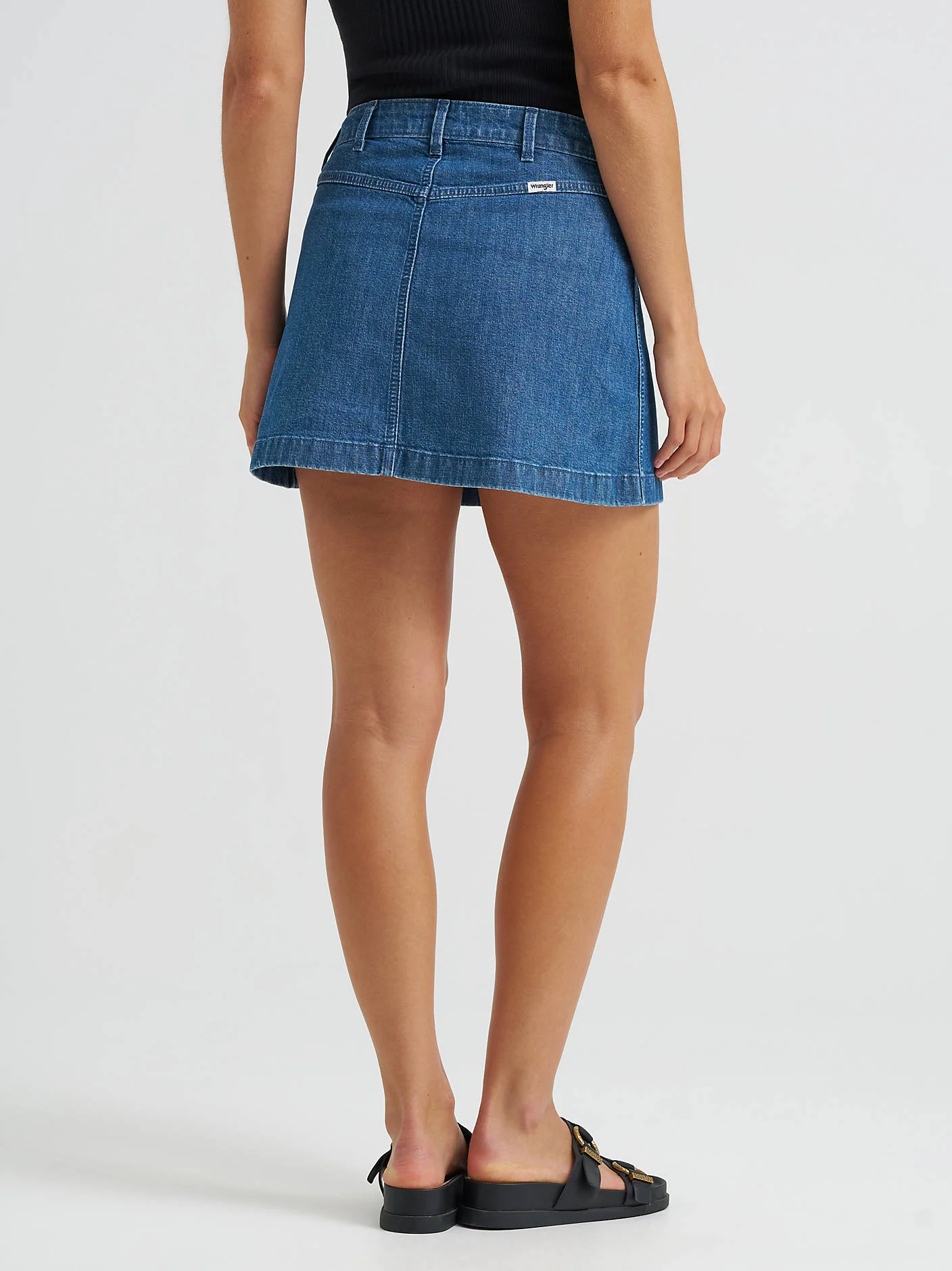 Wrangler Pockets Mini Skirt - Image 3