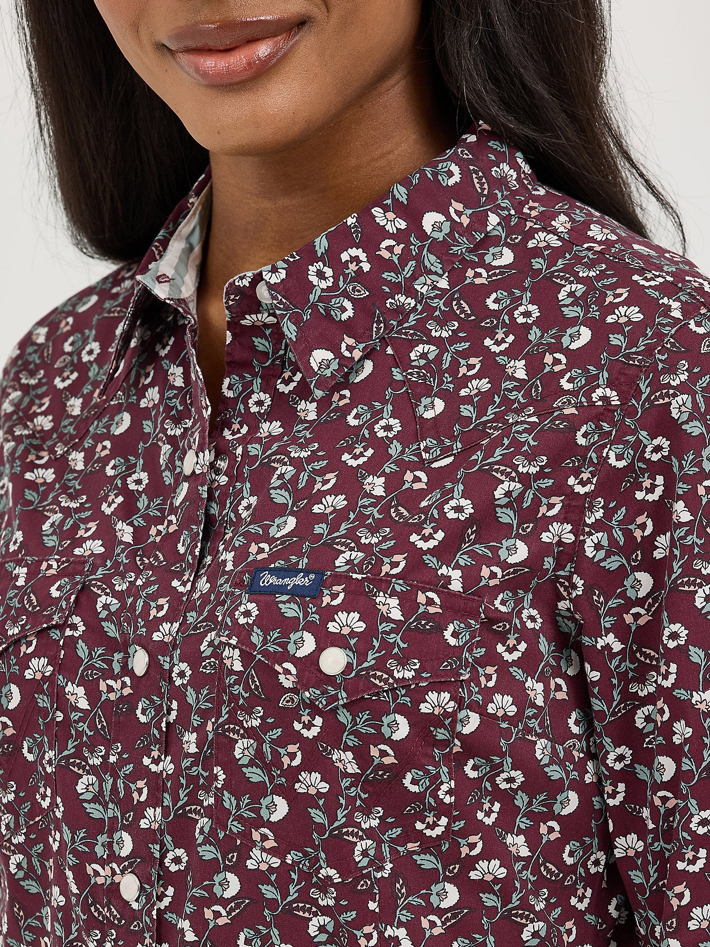 Wrangler Port Floral Women's Snap Up - Image 3