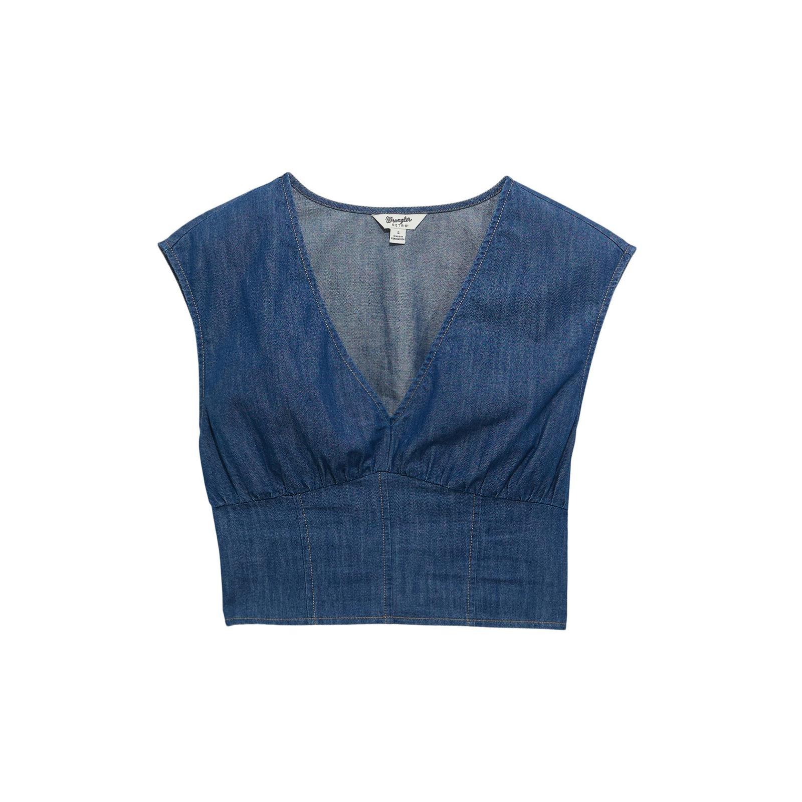 Wrangler Prairie Denim Top - Image 2