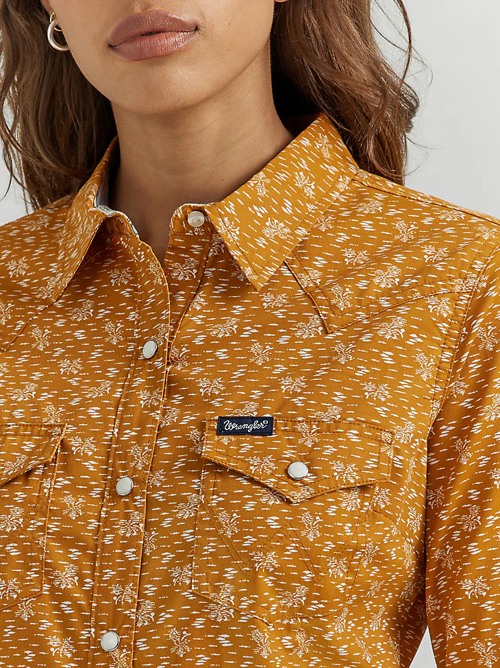 Wrangler Prairie Stripe Women's Snap Up - Image 3