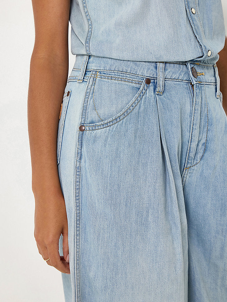 Wrangler Punchy Jumpsuit Bleached - Image 9