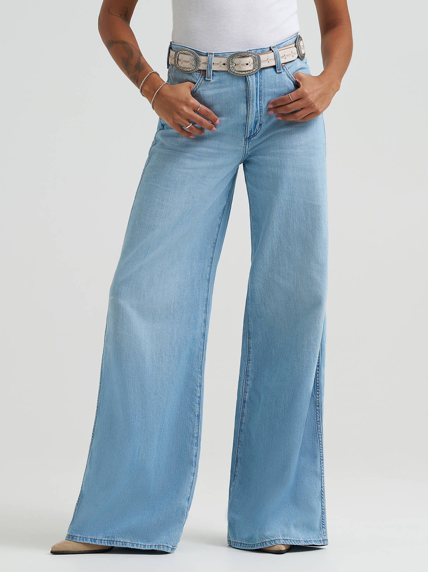 Wrangler Punchy Light Wide Leg - Image 5
