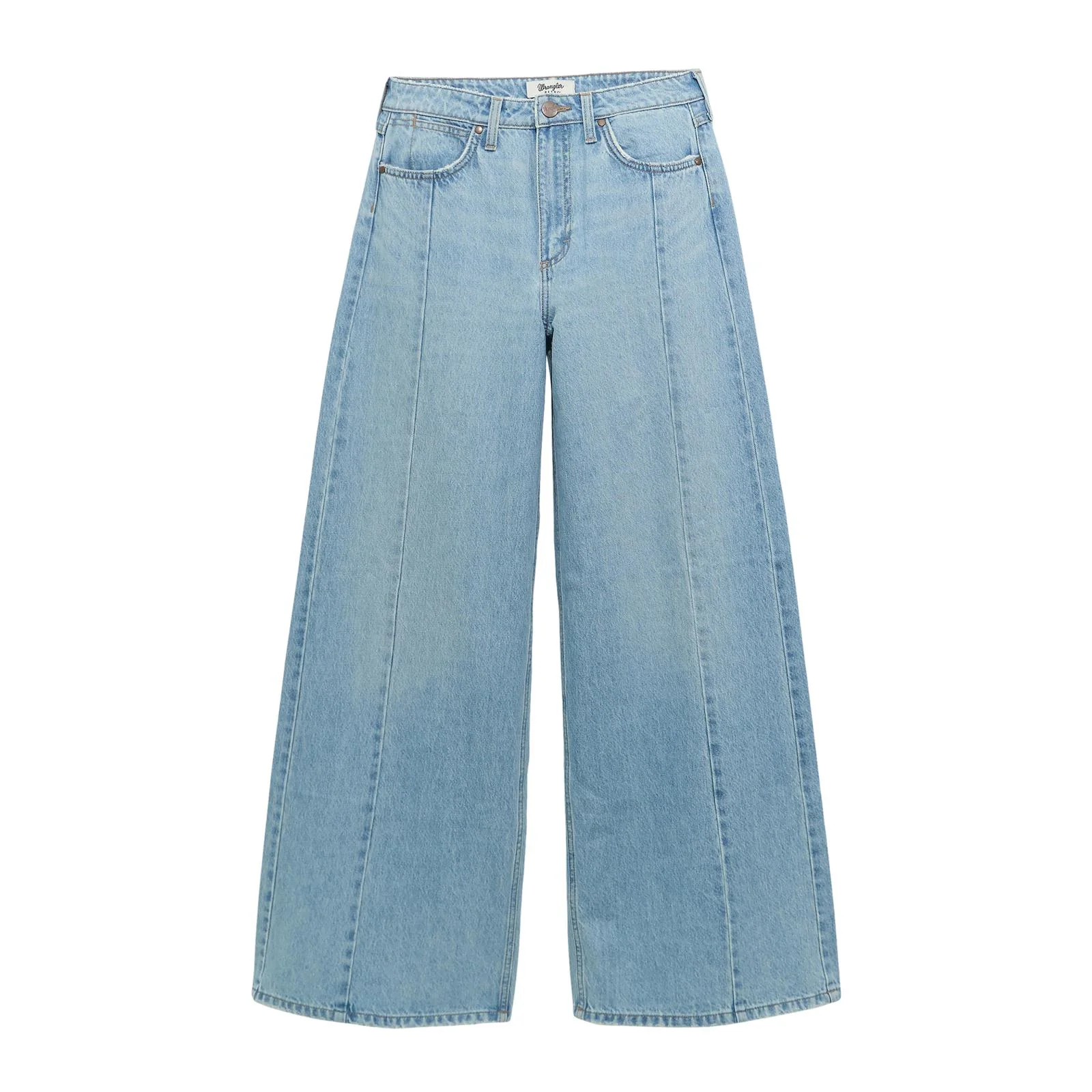 Wrangler Punchy Sky Front Seam Wide Leg - Image 5