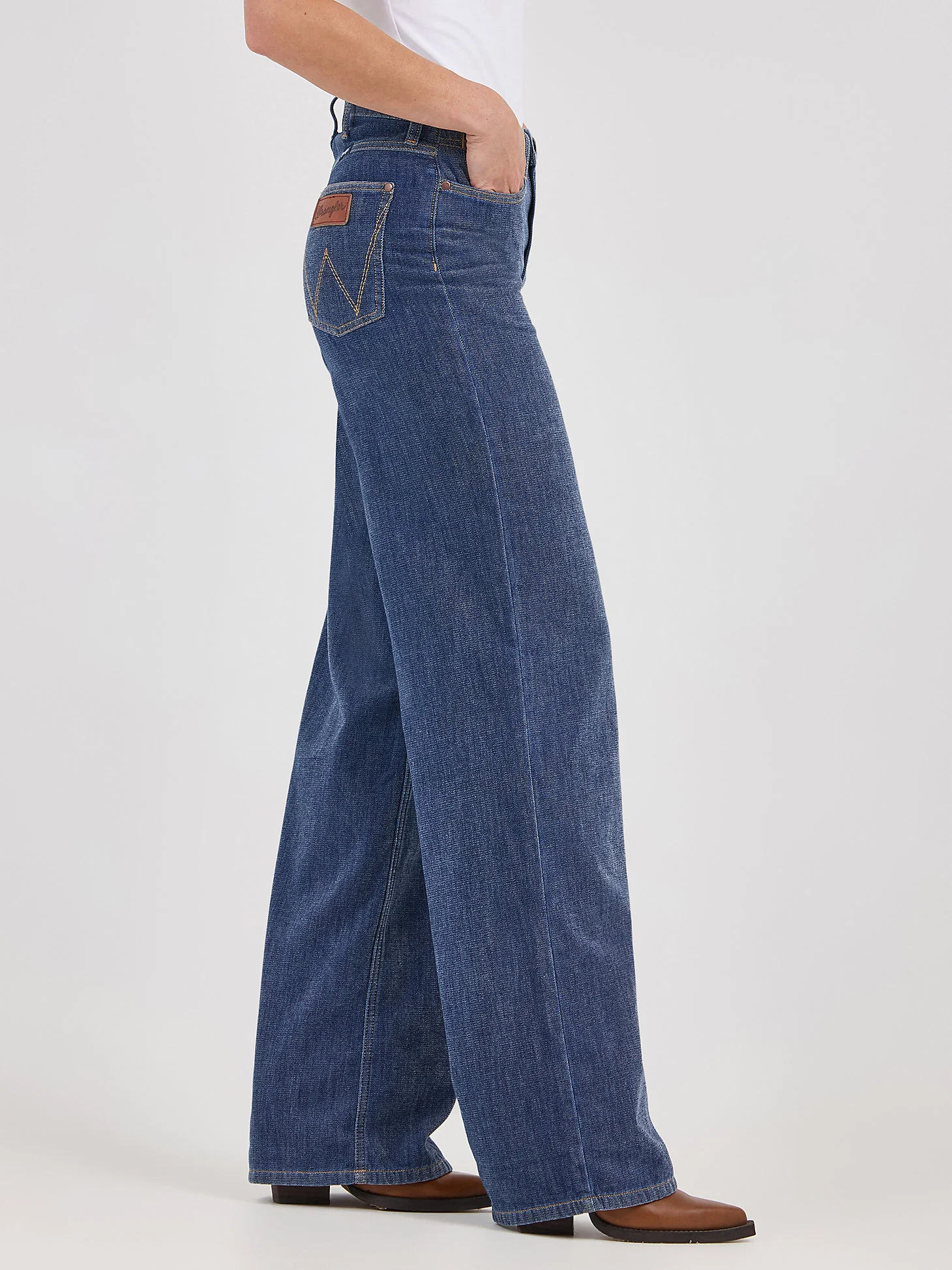 Wrangler Punchy Sueded Wide Leg - Image 6