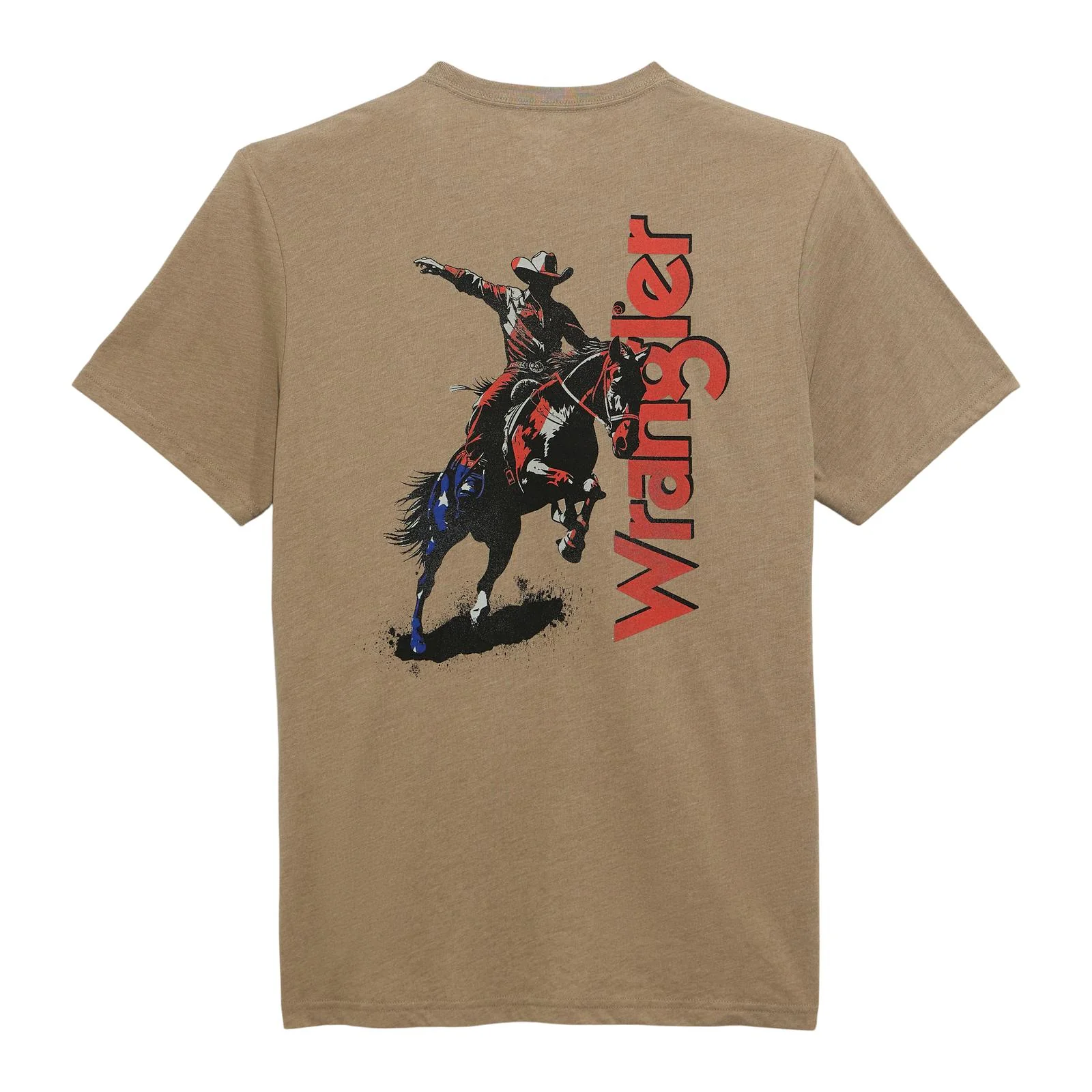 Wrangler Reining Desert Taupe Tee - Image 2