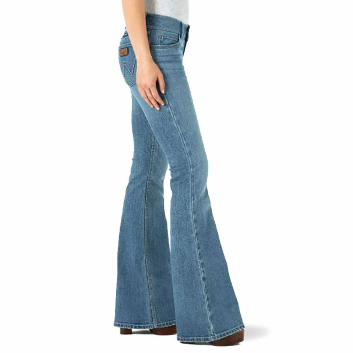 Final Sale ✨Wrangler Retro Elsa Mid Rise Flares - Image 3