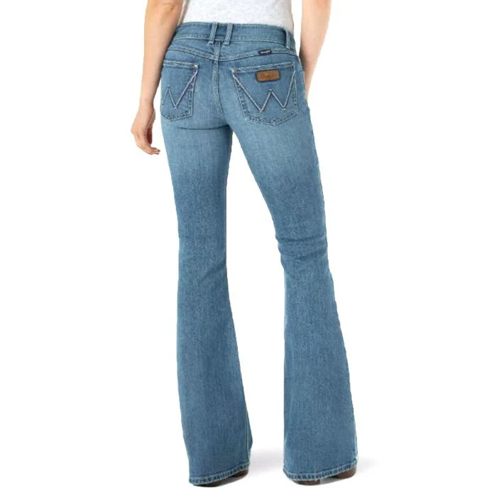 Final Sale ✨Wrangler Retro Elsa Mid Rise Flares - Image 4
