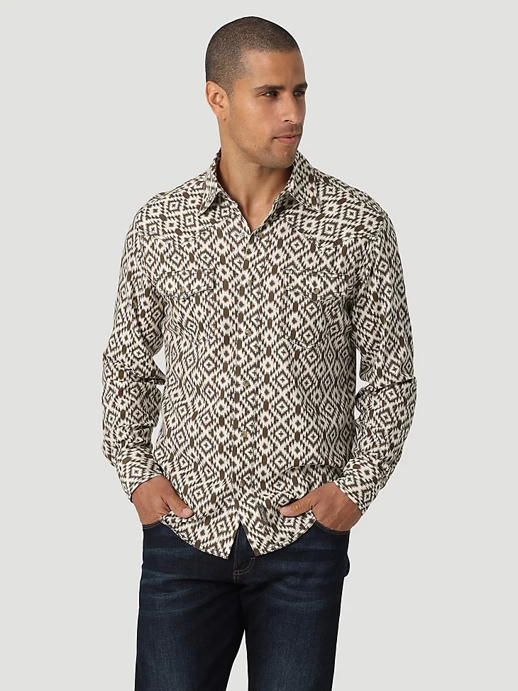 Wrangler Retro Linen Brown - Image 3