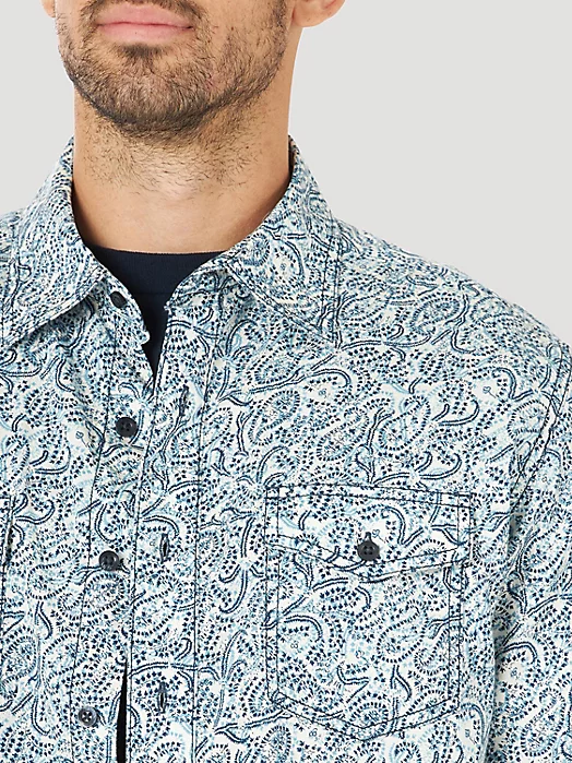 Final Sale ✨Wrangler Retro Rem Men's Button Up Shirt - Image 3