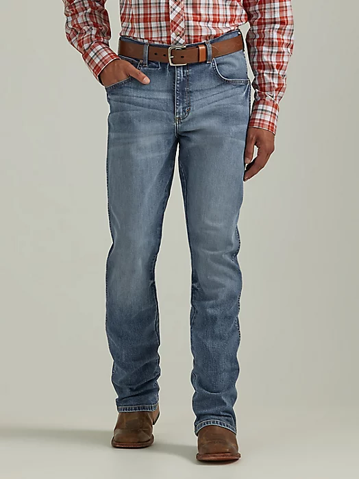 Wrangler Retro Slim Fit Bootcut Jeans Beaufort - Image 3