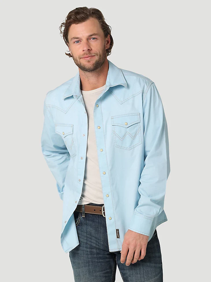 Final Sale ✨Wrangler Retro Contrast Cool Snap Up - Image 3