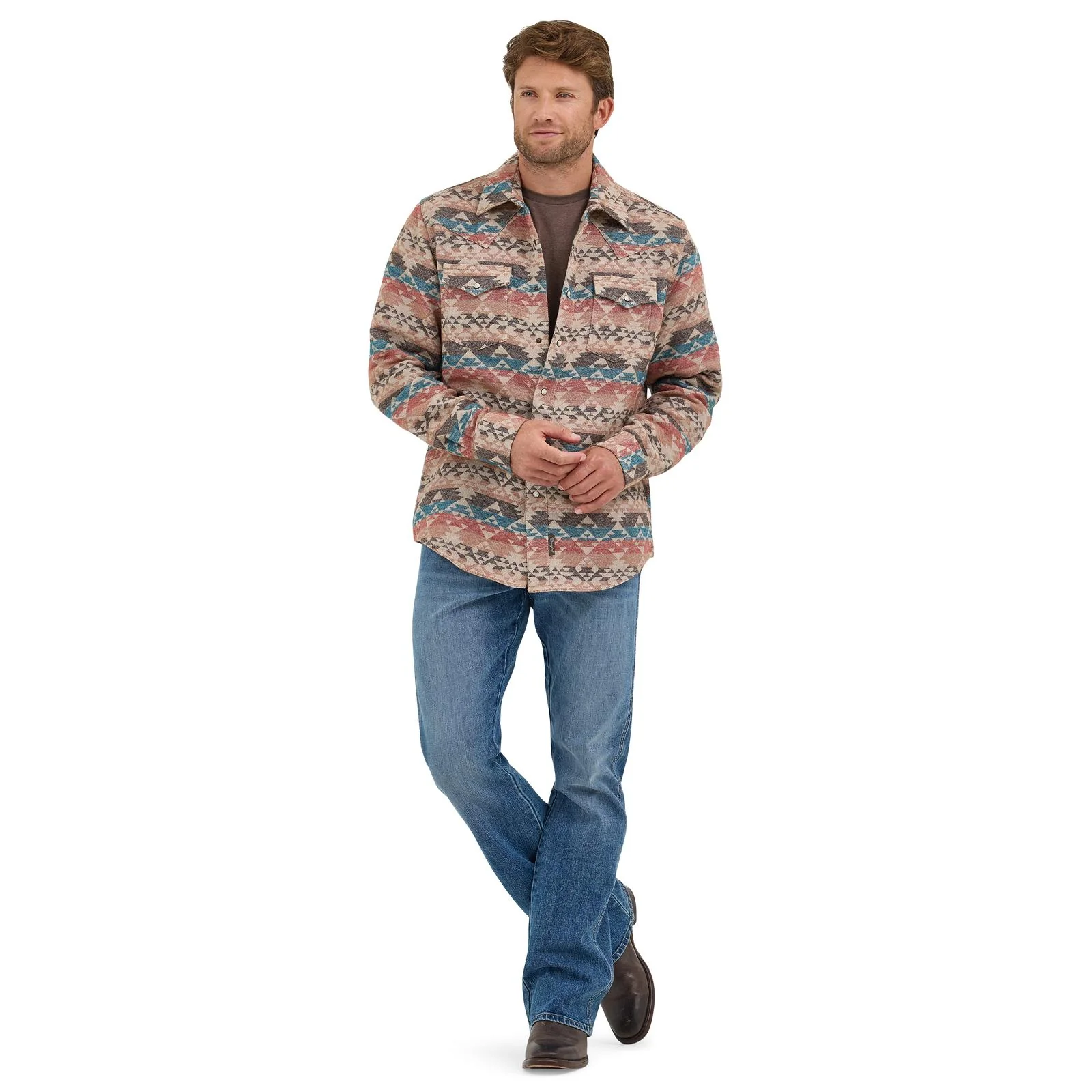 Wrangler Retro Woven Shades of Tan - Image 4