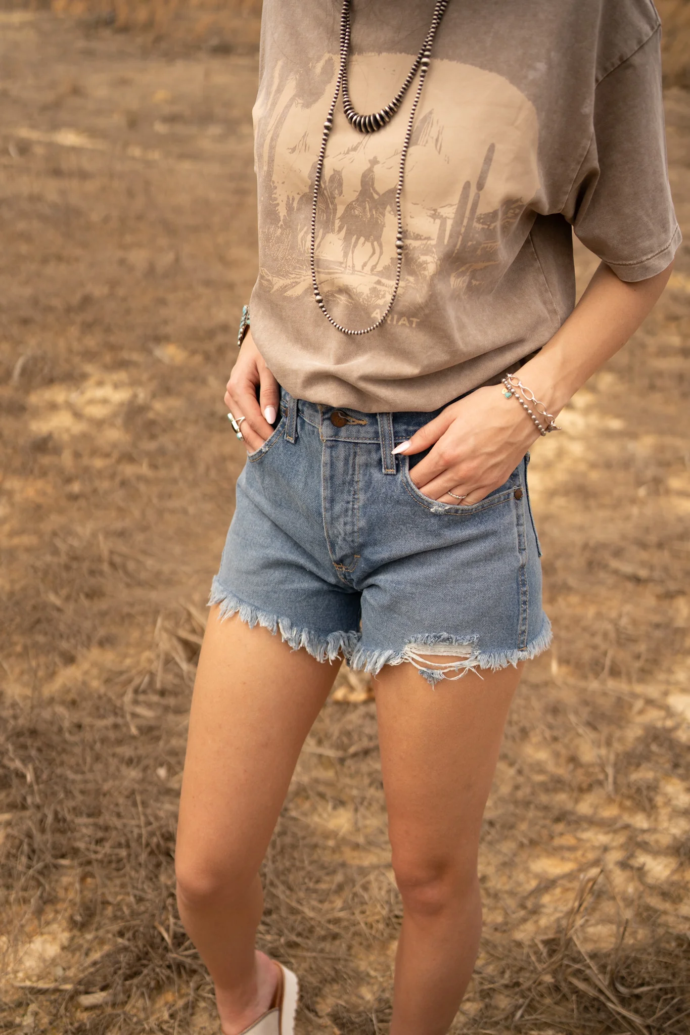 Wrangler Reworked Off Shore Women's Shorts - Image 5