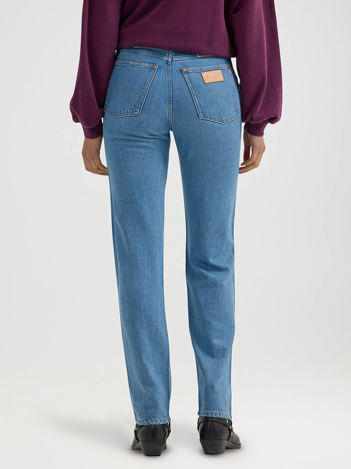 Wrangler Rhinestone Cowgirl Women's Straight Leg - Image 6