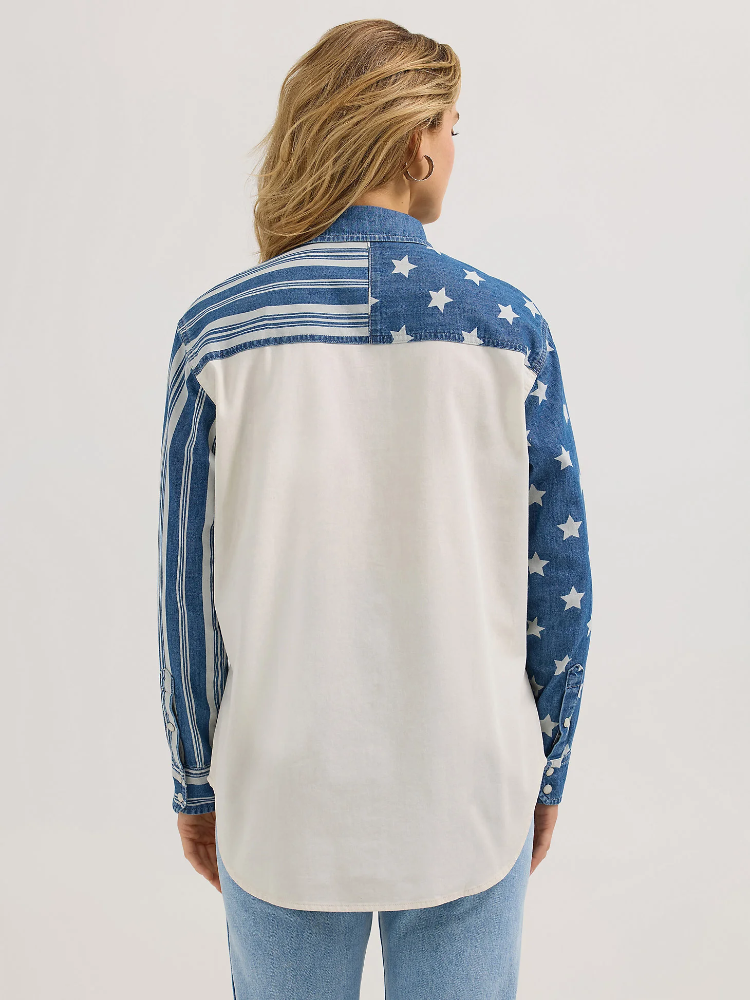 Wrangler Rodeo Lady Denim Snap Up - Image 3