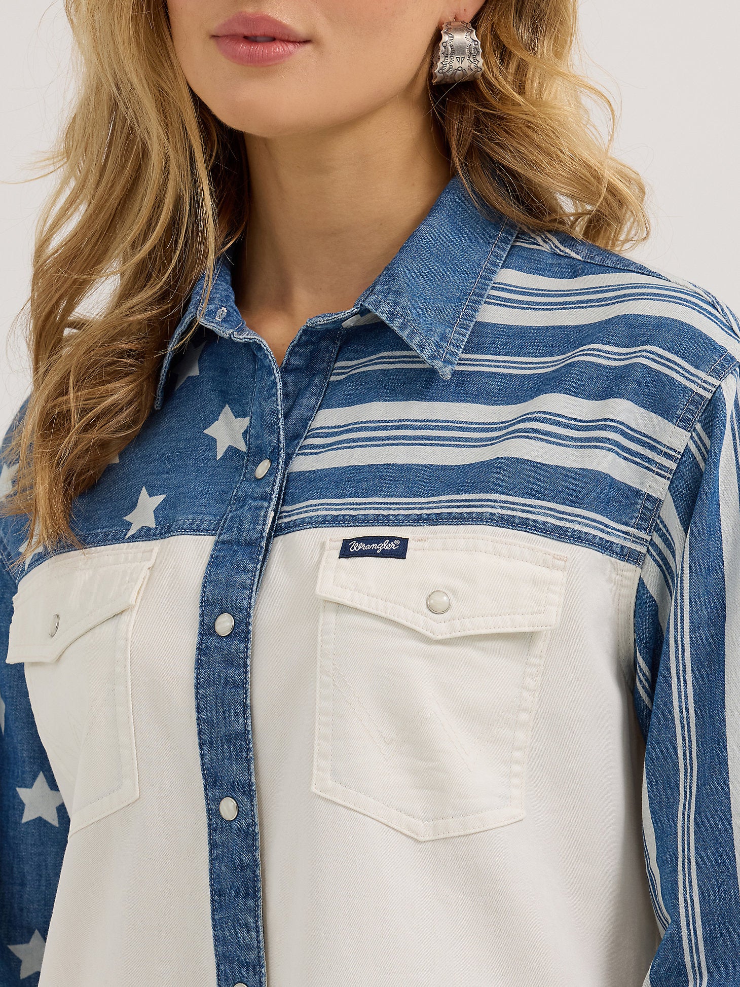 Wrangler Rodeo Lady Denim Snap Up - Image 4