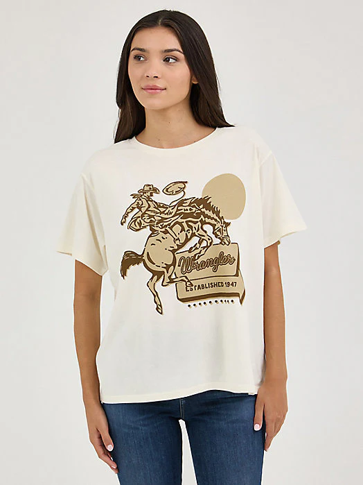 Wrangler Rodeo Sign Women's Girlfriend T-Shirt