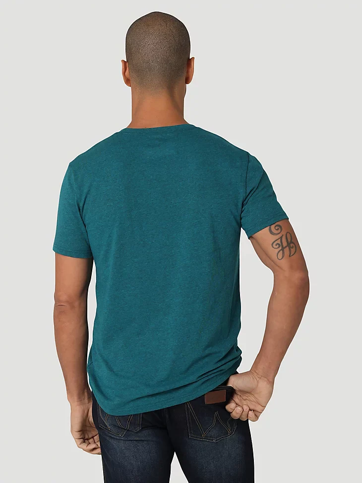 Final Sale ✨ Wrangler Rope Logo Cyan - Image 2