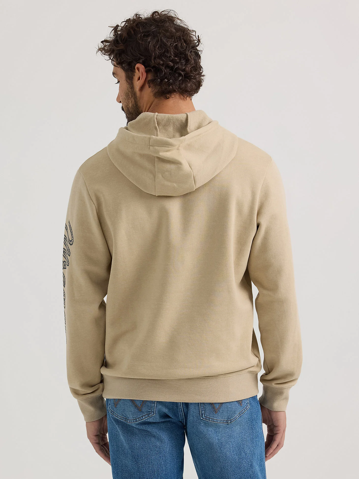 Wrangler Ropin Logo Men's Hoodie - Image 3