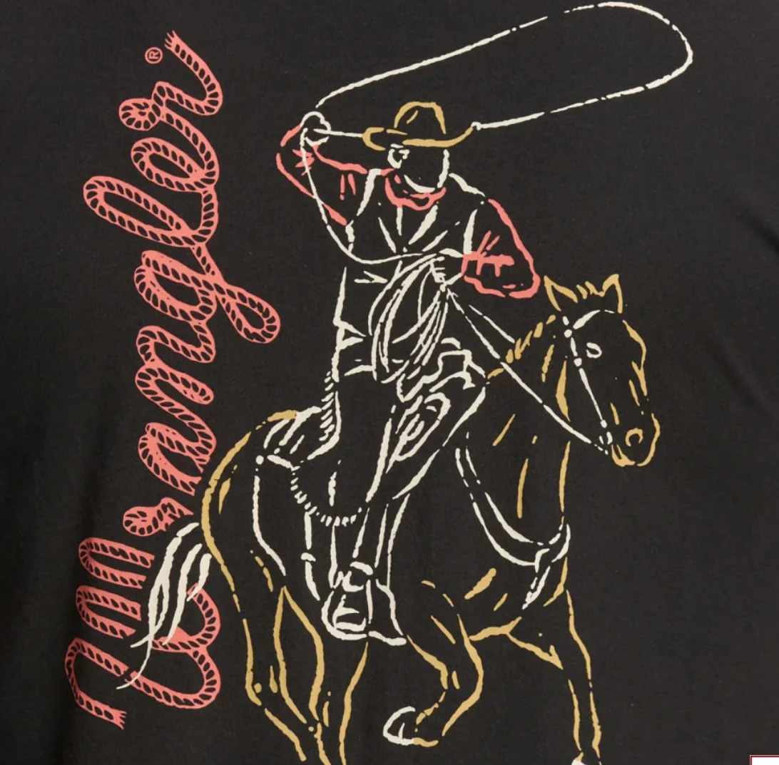 Wrangler Ropin’ Rider T-Shirt - Image 2