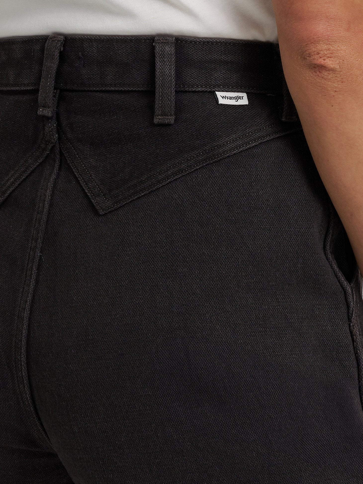 Wrangler Rustlers Barrel Jeans Black Chocolate - Image 5
