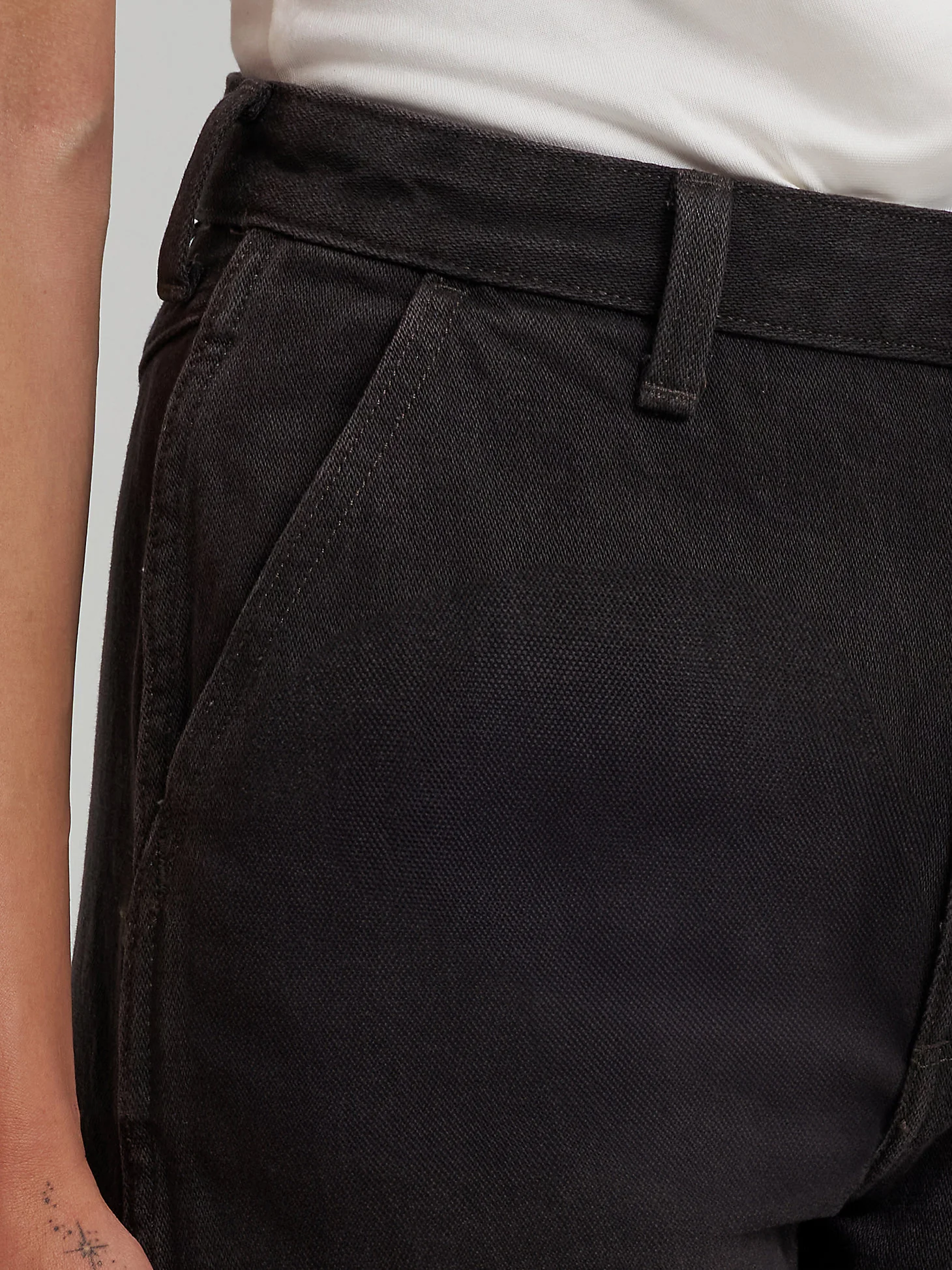 Wrangler Rustlers Barrel Jeans Black Chocolate - Image 6