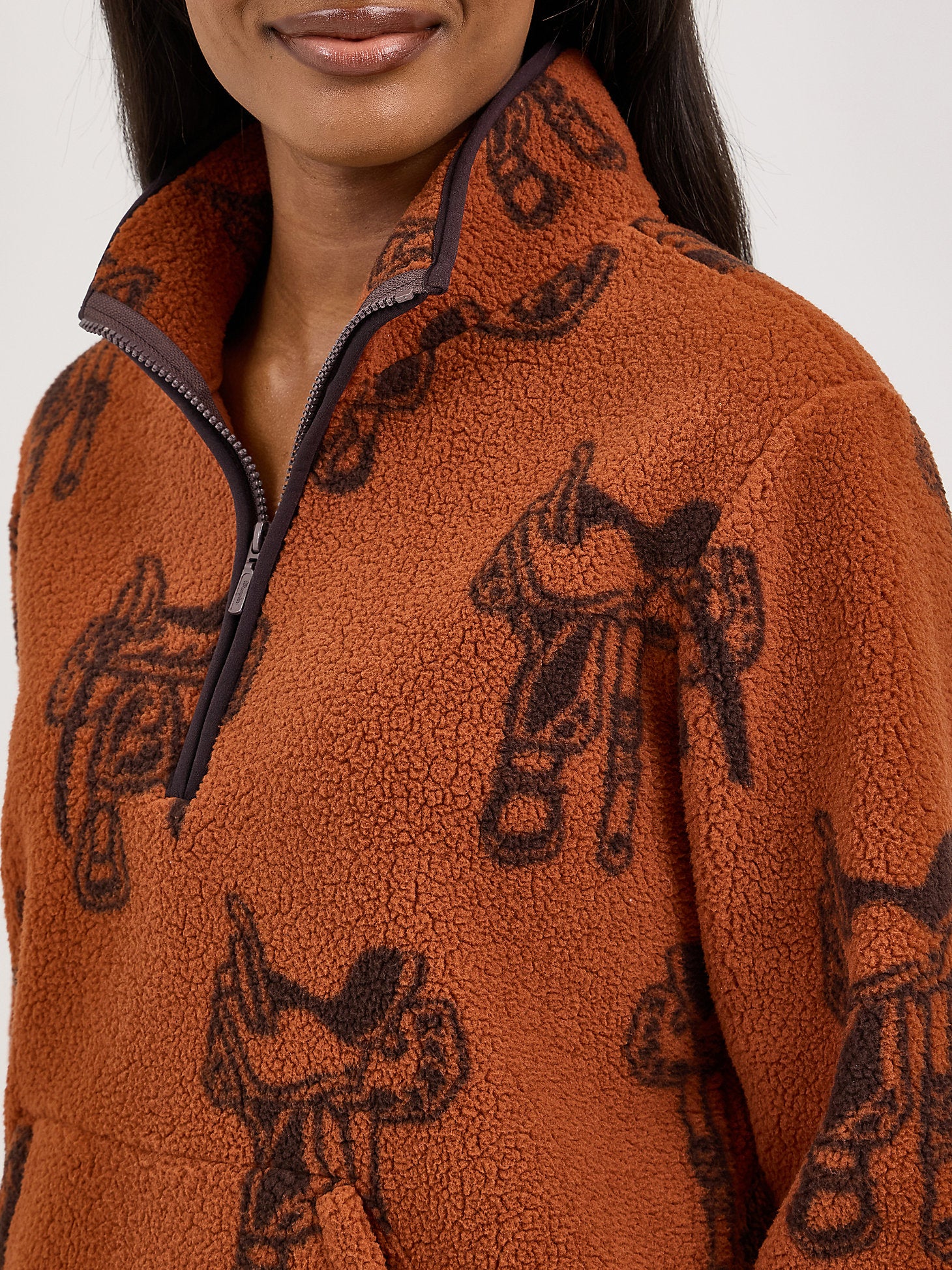 Wrangler Saddle Up Sherpa Pullover - Image 2